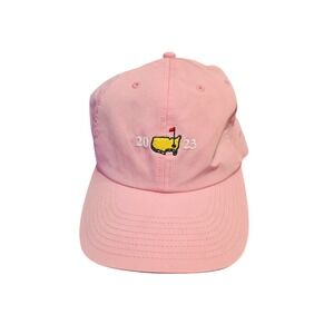 Masters 2023 Pink Golf Hat August National Adjustable One Size Unisex